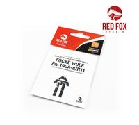 Red Fox Studio RFSQS-32006 - 1/32 Focke-Wulf Fw190 A-8/R11 (Per Kit Revell) - Ne