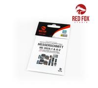 Red Fox Studio RFSQS-48065 - 1/48 Messerschmitt Me 262A-1/A-2 Con R4M E Bomba Se