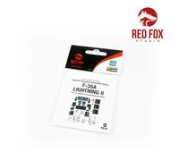 Red Fox Studio RFSQS-48140 - 1/48 F-35A LIGHTNING II (Per Kit Tamiya) - Nuovo