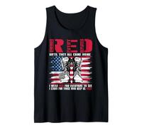Red Friday Ricorda che tutti hanno schierato bandiera Canotta
