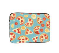 Red Fruit Pizza Stampato Portatile Antiurto Laptop Bag Soft Shell Laptop Bag Adatto Per Uso Business E Viaggi 15 pollici