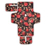 Red Fruit Riutilizzabili Fasciatoio Pad per Bambino con Tasca in Tessuto Pannolino Fasciatoio Pad Viaggio per Ragazza & Ragazzo cambiador de pa?ales para Bebes