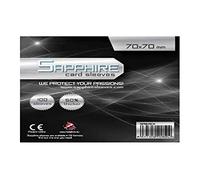 Red Glove - 100 Sapphire Sleeves Black 70 x 70 SPBLACK