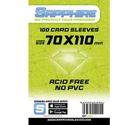 Red Glove - 100 Sapphire Sleeves Lime 70x110 SPLIME