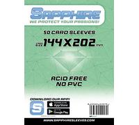 Red Glove - 50 Sapphire Sleeves Mint 144 x 202 SPMINT