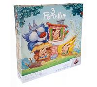 I Tre Porcellini - Gioco di Strategia per Bambini 3+ | 2-6 Giocatori | Divertime