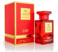 Red & Gold Eau de Parfum Unisex di El Amir - 100 ml | Fragranza orientale di lusso con note di gelsomino, zafferano, ambra grigia, cedro | Fatto a Dubai