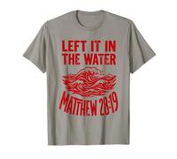 Red Groovy Wave l'ha lasciata nell'Acqua Matthew 28:19 Maglietta