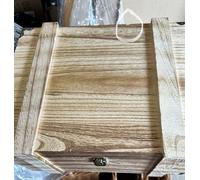 Red Hamper - Cassetta da Vino per 6 Bottiglie in Legno, Marrone, 19 x 37 x 27 cm, Dimensioni: (l x L x H) 27 x 37 x 19 cm.