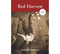 Red Harvest-A Continental Op Mystery (Large Print)
