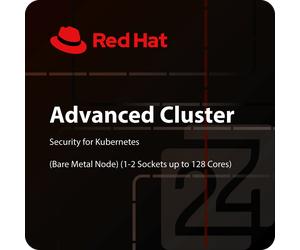 Red Hat Advanced Cluster Security for Kubernetes (Bare Metal Node) (1-2 Sockets up to 128 Cores) Premium
