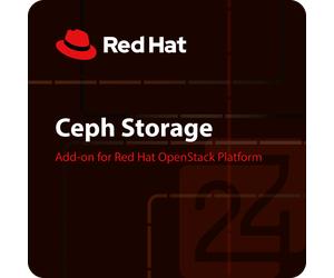 Red Hat Ceph Storage Add-on for Red Hat OpenStack Platform Up to 5PB on a maximum of 200 Physical Nodes Premium