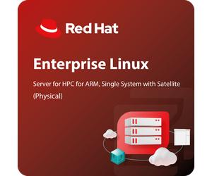 Red Hat Enterprise Linux Server for HPC for ARM, Single System with Satellite Standard (Physical)
