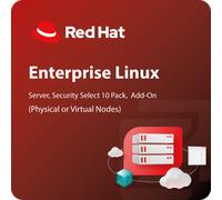 Red Hat Enterprise Linux Server, Security Select 10 Pack, Add-On (Physical or Virtual Nodes)