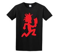 Red Hatchetman Logo all-Match Assemble Cool Punk Popularity T-Shirt Black S