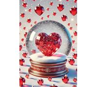 Red Heart 500 Piece Jigsaw Puzzles for Adults, Colourful, Challenging & Brainteasing Adult puzzles 500 Pieces Crystal Ball, Fun jigsaws for The Whole Family 20x15 inch