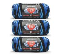 Red Heart All in One Granny Square Blue Beacon 3, confezione da 250 g di filato