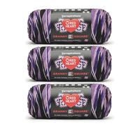 Red Heart All in One Granny Square Grape Granny 3 - Gomitolo di filato da 250 g