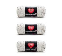 Red Heart - Filato Super Saver, confezione da 3, chiazze aran, 3 pezzi