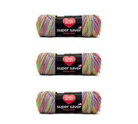 Red Heart Filato Super Saver, confezione da 3, papaya, 3 pezzi