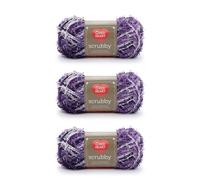 Red Heart Scrubby Jelly Garn 3er-Packung mit 85 g/3 oz Polyester 4 Medium (Kammgarn) 78 Yards Stricken/H keln