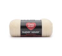 Red Heart Super Saver Brushed Aran Crema 141G