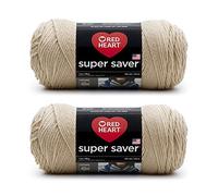 Red Heart Super Saver (confezione da 2) (Buff, 200 g pro Knäuel)
