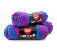 Red Heart Super Saver, confezione da 3 filati, polo striscie, confezione da 3