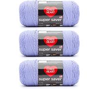 Red Heart Super Saver - Confezione da 3 - Gelsomino chiaro - 198 g - Acrilico - 4 Medium (pettinato) - 300 metri - Maglieria, uncinetto, artigianato e amigurumi