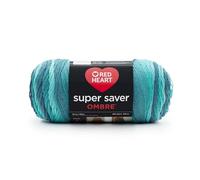 Red Heart, Super Saver Ombre, filato, colore Blue-Tiful (sfumature d azzurro)