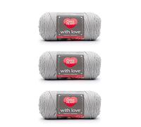 Red Heart with Love Yarn, grigio chiaro 3 conti