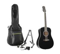 Red Hill D-1 BK - chitarra acustica per principianti-Set