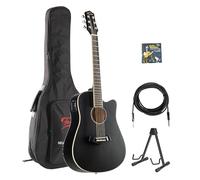 Red Hill DCE-48-S-Black 1 - Chitarra acustica-Set