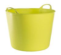 RED HOG - Flexi, contenitore per casa, giardino, edifici, super resistente, multiuso, con manici, capacità: 120 kg, 44 x 33 x 35 cm (42 l, verde pistacchio)