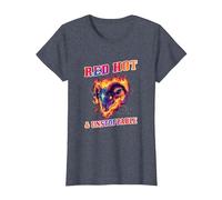 Red Hot And Unstoppable Maglietta, Donna, Pervinca, L