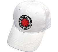 Red Hot Chili Peppers ricamato Logo Bianco Colorway regolabile Snapback Hat