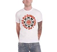 Red Hot Chili Peppers - T-Shirt # S Unisex White # Aztec