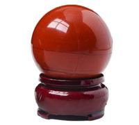 Red Jasper Ball Sphere Gemstone Hand Carved Crystal Altar Devotional Focus Spiritual Cleansing,30mm