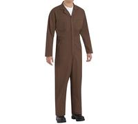 Red Kap Men's Twill Action Back Coverall, Brown, 50