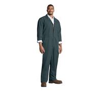 Red Kap Twill Action Back Coverall Tute da Lavoro, Abete Verde, 48 Uomo