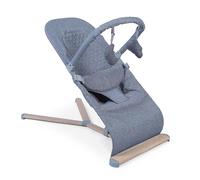 Red Kite Baya Bouncer, Buttafuori Ergonomici per Bambini Regolabili con Barra Giocattolo, Grigio
