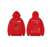 (Red-L) Rapper The Notorious Big Felpa con cappuccio Ready To Die Album Merchandise Pullover Abbigliamento