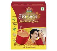 RED LABEL Brooke Bond 3 Roses Natural Care Tea, con 5 ingredienti ayurvedici, 100 g