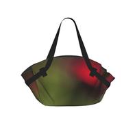 Red Ladybug Dasisy Print Borsa da Campeggio Pieghevole Borsa da Viaggio Impermeabile Borsa Da Campeggio Materasso Per Parco Esterno Spiaggia