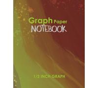 Red Large Graph Paper Composition Notebook: 370+ Pages, 0.5 Inch Grid, 9.75x7.5 Size - Math & STEM Notebook for Students, Drawing, Engineering, Homeschool, or School Use