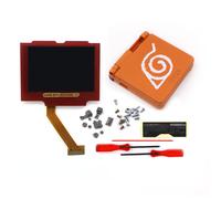 Red Lens V5 Pre-Laminated Drop In 720x480 Touch Backlight IPS LCD Kit For GBA SP