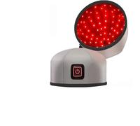 Red Light Hair Growth Cap, utilizzato per trattare la perdita dei capelli sia negli uomini che nelle donne, sistema avanzato di crescita dei capelli, unisex, grigio