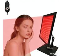 Red Light Therapy Lamp, Near Infrared Light Panel with 289 LED (660 nm & 850 nm), 150 W, 5 livelli di luminosità e timer, supporto regolabile e angolo, cura completa del corpo, uso domestico