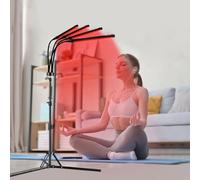 Red Light Therapy Per il Corpo, 660NM&850NM Terapia Luce Rossa Con Treppiede, 180LED, 3 In 1 Chip Lampada Infrarossi Per il Casa/Ufficio