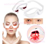 Red Light Therapy Under Eye Massager Glasses Reduce Bags Dark Circles Wrinkles